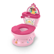 Bright Starts front view of pink Disney Princess potty showcasing design and appeal