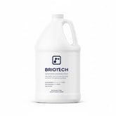 BRIOTECH gallon front label showing product and safe refill solution benefits