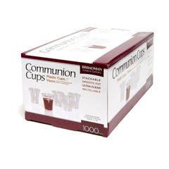 BROADMAN varios vasos alineados en bandeja estándar para servicio rápido