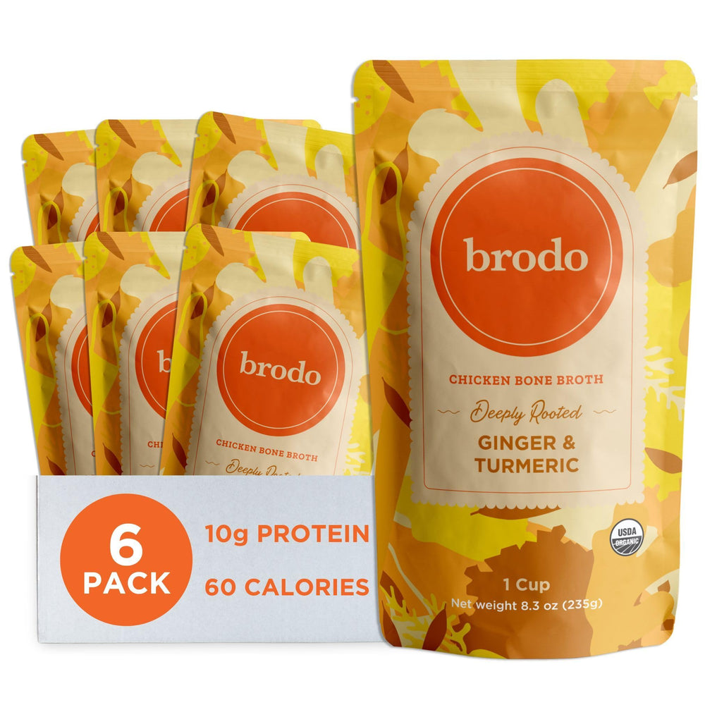 Brodo frente del empaque mostrando el diseño y practicidad del producto