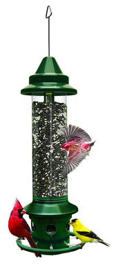 Brome Squirrel Buster Plus vista frontal mostrando la capacidad y diseño, protege semillas