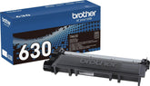 Brother cartucho TN-630 frontal del empaque mostrando marca y conveniencia