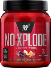 BSN tub front view showing label and 30 servings for clear product info