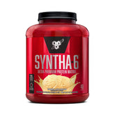 BSN frasco frontal mostrando etiqueta clara y beneficio de proteína