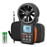 BTMETER BT-100 front view showing controls and rotor for clear measurements