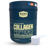 BUBS Naturals envase frontal del colágeno sin sabor, presentación clara y profesional