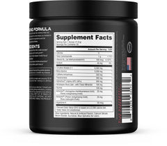 Bucked Up Woke detalle de la etiqueta con ingredientes y dosis transparentes