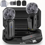 Bulatry front view charging case open showing portability and extra power