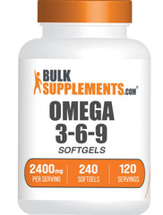 BulkSupplements frontal del envase mostrando 240 cápsulas y facilidad de uso