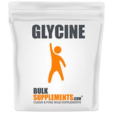 BulkSupplements front packaging showing label and size, clear product details and trust