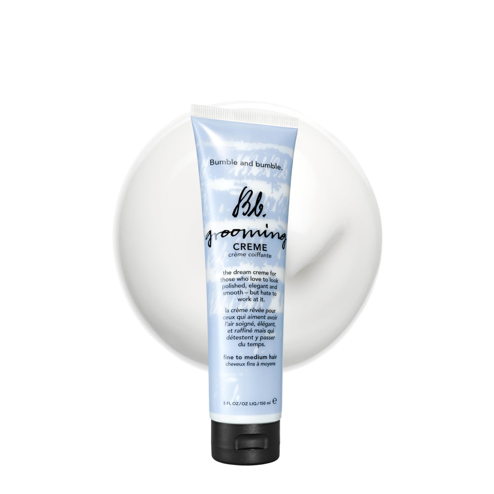 Bumble and bumble envase frontal de Grooming Creme mostrando diseño y tamaño