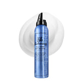 Bumble and bumble envase frontal con mousse, muestra volumen inmediato