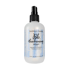 Bumble and bumble spray frontal muestra envase y beneficio de volumen ligero