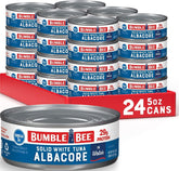 Bumble Bee front packaging showing 24-pack and product name for pantry convenience