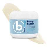Bumpology jar front view showing packaging and 4 oz size benefit