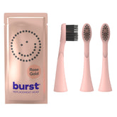 BURST cabezal frontal rose gold mostrando forma y estética elegante