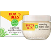 Burt's Bees tarro frontal mostrando etiqueta y tamaño práctico