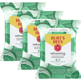 Burt's Bees empaque frontal mostrando marca y beneficio refrescante