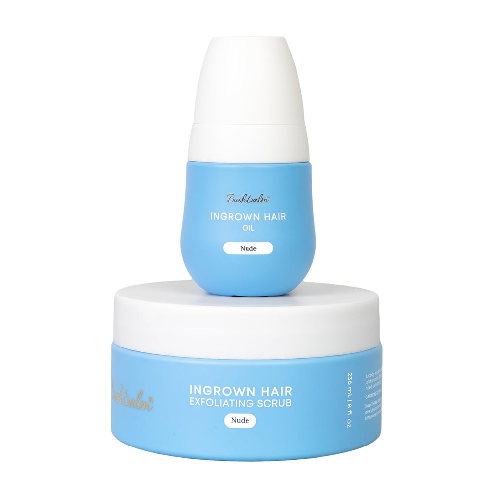 Bushbalm exfoliante Nude vista frontal, limpia e ilumina la piel