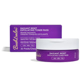 Bushbalm frontal del envase mostrando pads grandes y beneficio exfoliante