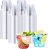 BYSNOW vaso transparente frontál muestra elegante servicio