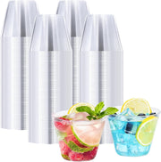 BYSNOW vaso transparente frontál muestra elegante servicio