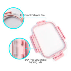 C CREST clear glass side profile highlighting borosilicate strength and stain resistance