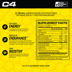 C4 measured scoop demonstrating portion control and convenient dosing benefit
