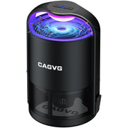 CAGVG front view of compact trap showing sleek design and quiet operation benefit