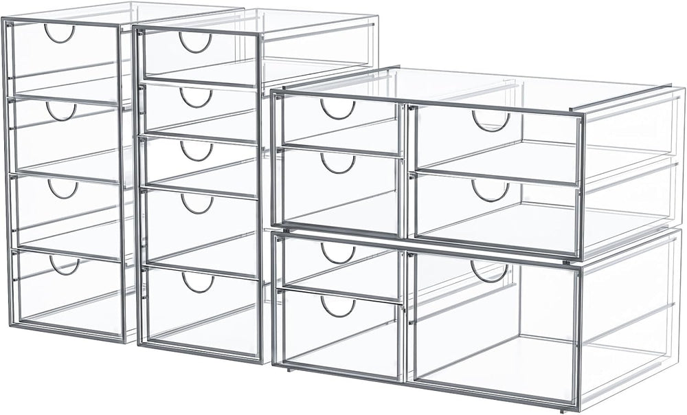 caktraie vista frontal del pack mostrando organización y ahorro de espacio