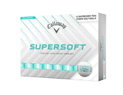 Callaway paquete frontal Teal mostrando 12 bolas y visibilidad inmediata