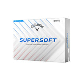 Callaway Supersoft 2025 paquete frontal mostrando 12 pelotas, conveniencia y valor