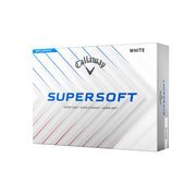 Callaway Supersoft 2025 paquete frontal mostrando 12 pelotas, conveniencia y valor