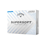 Callaway paquete frontal mostrando 12 pelotas, visibilidad y práctico almacenamiento