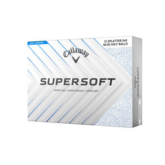 Callaway paquete frontal mostrando 12 pelotas, visibilidad y práctico almacenamiento