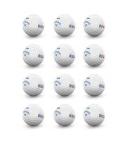 Callaway Supersoft frente del pack mostrando 12 bolas y fácil almacenamiento