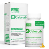 Calocurb front packaging showing product benefits and clean design for easy identification