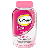 Caltrate botella frontal mostrando envase y cantidad 200 tabletas beneficios práctica