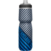 CamelBak Podium Chill frontal navy/blue stripe mostrando diseño y capacidad