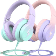Candy Bila front packaging showing two headphones and safety features