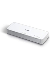 Canon imageFORMULA R10 front profile showing compact design and portability benefits