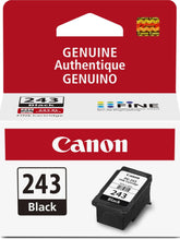 Canon PG-243 empaque frontal mostrando autenticidad y protección