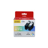 Canon PG-285 CL-286 value pack front packaging showing product and authentic seal, reliable quality