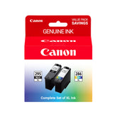 Canon PG-295XL/CL-286XL front packaging showing both cartridges and value savings
