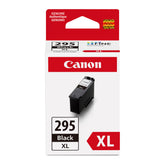 Canon PG-295XL front view showing cartridge design and label for quick identification