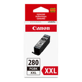 Canon PGI-280XXL frontal del paquete mostrando autenticidad y confianza