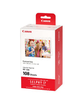 Canon RP-108 front packaging showing kit contents and compatibility benefits