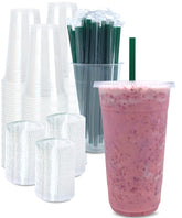 Cappatua vaso frontal 32 oz mostrando capacidad y transparencia