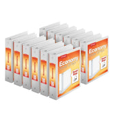 Cardinal carpeta frontal ClearVue blanca con inserto y fácil identificación