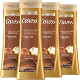 Caress gel de ducha frontal mostrando envase y aroma duradero